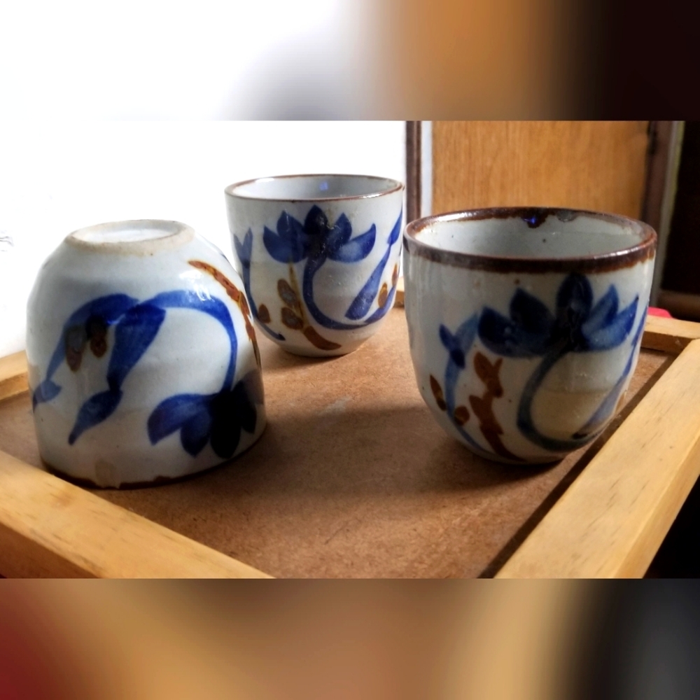 Vintage Sake Cups